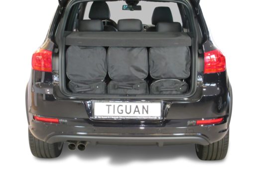 Pack de 6 sacs de voyage sur-mesure pour Volkswagen Tiguan (5N) (de 2007 à 2015) - Gamme Classique