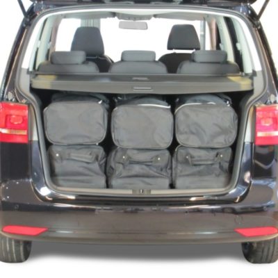 Pack de 6 sacs de voyage sur-mesure pour Volkswagen Touran (1T GP2) (de 2010 à 2015) - Gamme Classique