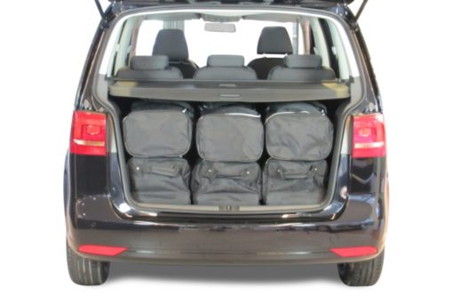 Pack de 6 sacs de voyage sur-mesure pour Volkswagen Touran (1T GP2) (de 2010 à 2015) - Gamme Classique