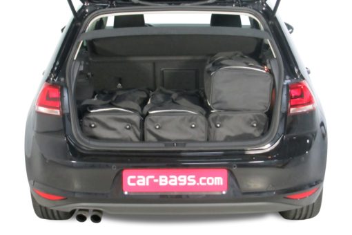 Pack de 6 sacs de voyage sur-mesure pour Volkswagen Golf VII (5G) (de 2012 à 2020) - Gamme Classique