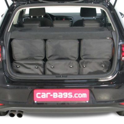 Pack de 6 sacs de voyage sur-mesure pour Volkswagen Golf VII (5G) (de 2012 à 2020) - Gamme Classique