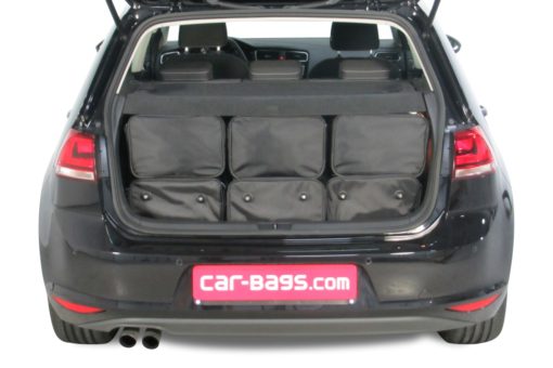 Pack de 6 sacs de voyage sur-mesure pour Volkswagen Golf VII (5G) (de 2012 à 2020) - Gamme Classique