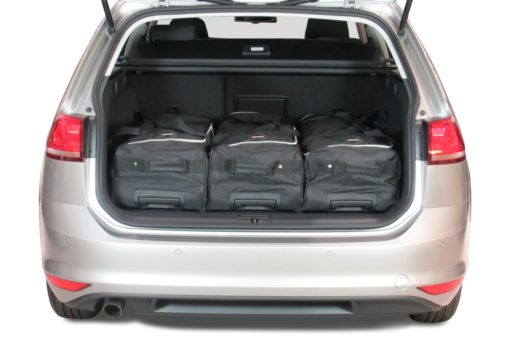 Pack de 6 sacs de voyage sur-mesure pour Volkswagen Golf VII Variant (5G) (de 2013 à 2020) - Gamme Classique