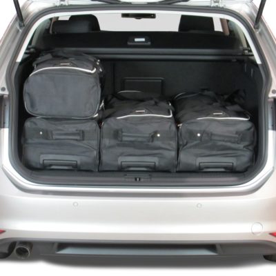 Pack de 6 sacs de voyage sur-mesure pour Volkswagen Golf VII Variant (5G) (de 2013 à 2020) - Gamme Classique