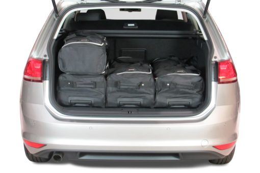 Pack de 6 sacs de voyage sur-mesure pour Volkswagen Golf VII Variant (5G) (de 2013 à 2020) - Gamme Classique