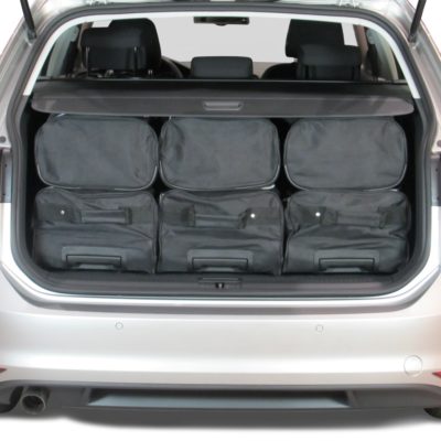 Pack de 6 sacs de voyage sur-mesure pour Volkswagen Golf VII Variant (5G) (de 2013 à 2020) - Gamme Classique