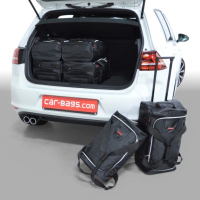 Pack de 6 sacs de voyage sur-mesure pour Volkswagen Golf VII (5G) (de 2012 à 2020) - Gamme Classique