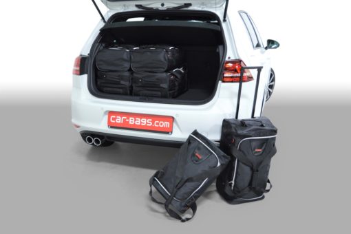 Pack de 6 sacs de voyage sur-mesure pour Volkswagen Golf VII (5G) (de 2012 à 2020) - Gamme Classique