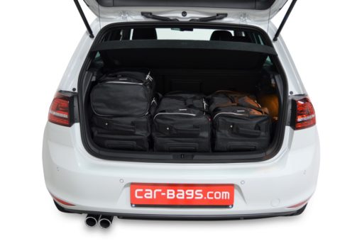 Pack de 6 sacs de voyage sur-mesure pour Volkswagen Golf VII (5G) (de 2012 à 2020) - Gamme Classique