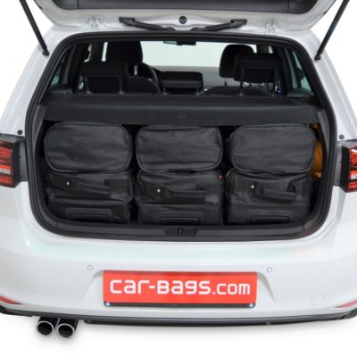 Pack de 6 sacs de voyage sur-mesure pour Volkswagen Golf VII (5G) (de 2012 à 2020) - Gamme Classique