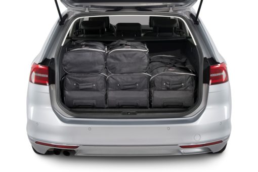 Pack de 6 sacs de voyage sur-mesure pour Volkswagen Passat Variant (B8) (depuis 2014) - Gamme Classique