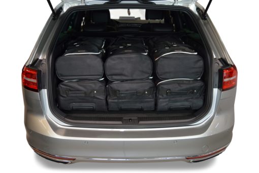 Pack de 6 sacs de voyage sur-mesure pour Volkswagen Passat Variant (B8) (depuis 2014) - Gamme Classique