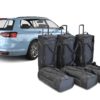 Pack de 6 sacs de voyage sur-mesure pour Volkswagen Passat Variant (B8) (depuis 2014) - Gamme Pro.Line