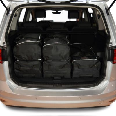 Pack de 6 sacs de voyage sur-mesure pour Volkswagen Touran (5T) (depuis 2015) - Gamme Classique