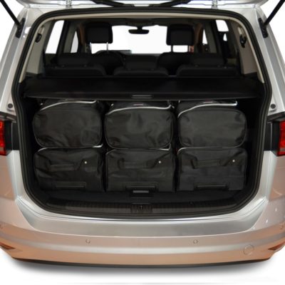 Pack de 6 sacs de voyage sur-mesure pour Volkswagen Touran (5T) (depuis 2015) - Gamme Classique