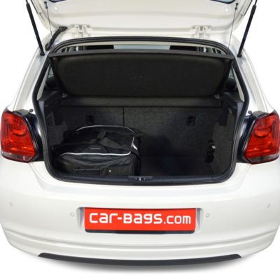 Pack de 5 sacs de voyage sur-mesure pour Volkswagen Polo V (6R - 6C) (de 2009 à 2017) - Gamme Classique