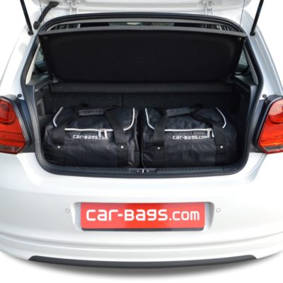 Pack de 4 sacs de voyage sur-mesure pour Volkswagen Polo V (6R - 6C) (de 2009 à 2017) - Gamme Classique