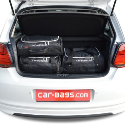 Pack de 4 sacs de voyage sur-mesure pour Volkswagen Polo V (6R - 6C) (de 2009 à 2017) - Gamme Classique