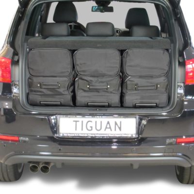 Pack de 6 sacs de voyage sur-mesure pour Volkswagen Tiguan (5N) (de 2007 à 2015) - Gamme Classique