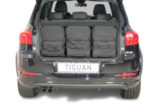 Pack de 6 sacs de voyage sur-mesure pour Volkswagen Tiguan (5N) (de 2007 à 2015) - Gamme Classique