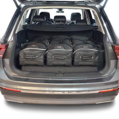 Pack de 6 sacs de voyage sur-mesure pour Volkswagen Tiguan II Allspace (depuis 2015) - Gamme Classique