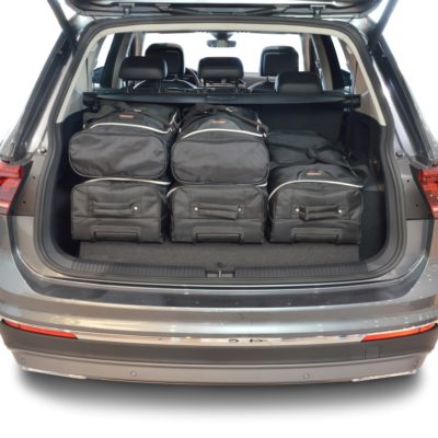 Pack de 6 sacs de voyage sur-mesure pour Volkswagen Tiguan II Allspace (depuis 2015) - Gamme Classique