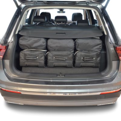 Pack de 6 sacs de voyage sur-mesure pour Volkswagen Tiguan II Allspace (depuis 2015) - Gamme Classique