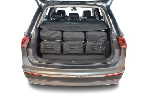 Pack de 6 sacs de voyage sur-mesure pour Volkswagen Tiguan II Allspace (depuis 2015) - Gamme Classique