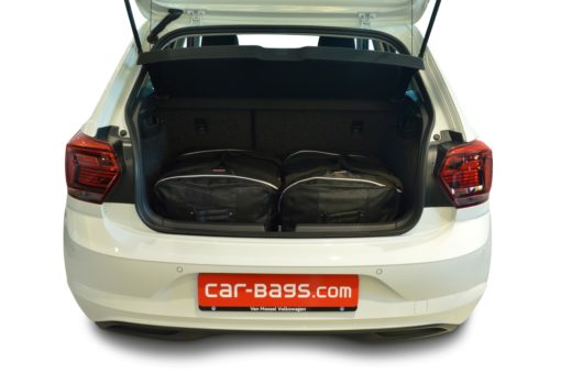 Pack de 5 sacs de voyage sur-mesure pour Volkswagen Polo VI (AW) (depuis 2017) - Gamme Classique