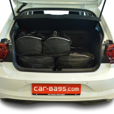 Pack de 5 sacs de voyage sur-mesure pour Volkswagen Polo VI (AW) (depuis 2017) - Gamme Classique