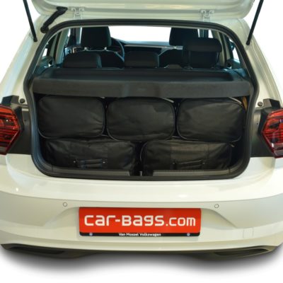 Pack de 5 sacs de voyage sur-mesure pour Volkswagen Polo VI (AW) (depuis 2017) - Gamme Classique