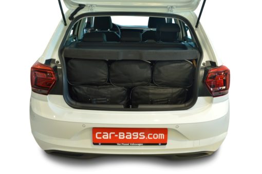 Pack de 5 sacs de voyage sur-mesure pour Volkswagen Polo VI (AW) (depuis 2017) - Gamme Classique