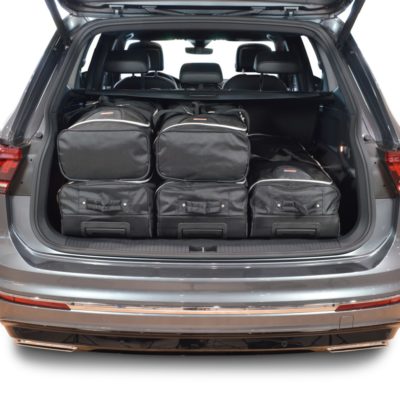 Pack de 6 sacs de voyage sur-mesure pour Volkswagen Tiguan II Allspace (depuis 2015) - Gamme Classique