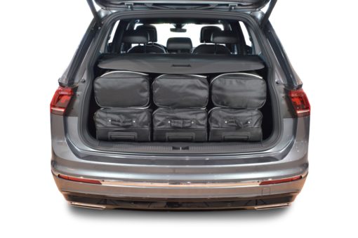 Pack de 6 sacs de voyage sur-mesure pour Volkswagen Tiguan II Allspace (depuis 2015) - Gamme Classique