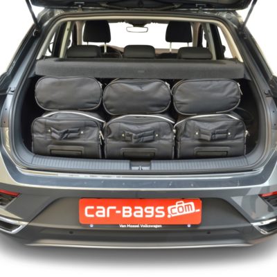 Pack de 6 sacs de voyage sur-mesure pour Volkswagen T-Roc (A1) (depuis 2017) - Gamme Classique