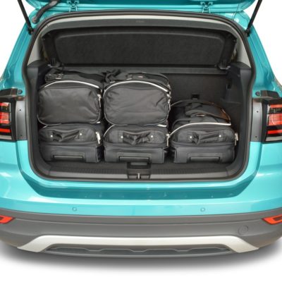 Pack de 6 sacs de voyage sur-mesure pour Volkswagen T-Cross (C1) (depuis 2018) - Gamme Classique