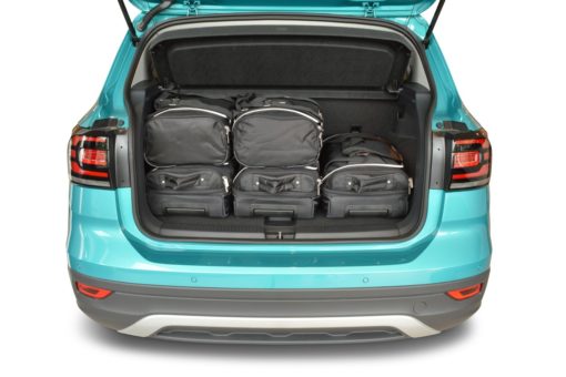 Pack de 6 sacs de voyage sur-mesure pour Volkswagen T-Cross (C1) (depuis 2018) - Gamme Classique