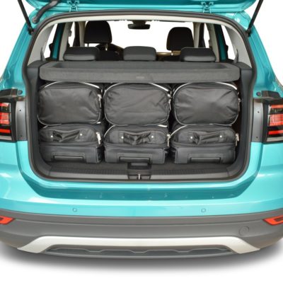 Pack de 6 sacs de voyage sur-mesure pour Volkswagen T-Cross (C1) (depuis 2018) - Gamme Classique