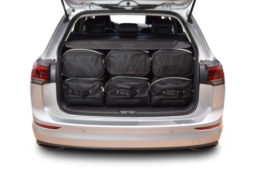 Pack de 6 sacs de voyage sur-mesure pour Volkswagen Golf VIII Variant (CD) (depuis 2020) - Gamme Classique