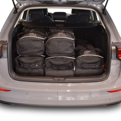 Pack de 6 sacs de voyage sur-mesure pour Volkswagen Golf VIII Variant (CD) (depuis 2020) - Gamme Classique