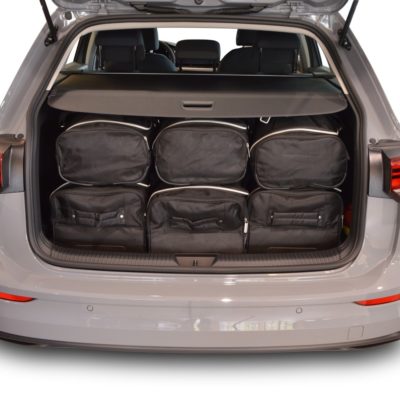 Pack de 6 sacs de voyage sur-mesure pour Volkswagen Golf VIII Variant (CD) (depuis 2020) - Gamme Classique