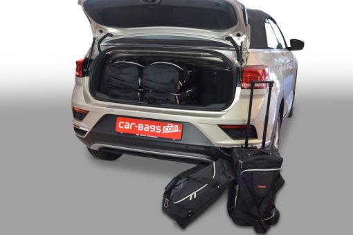 Pack de 6 sacs de voyage sur-mesure pour Volkswagen T-Roc Cabrio (A1) (depuis 2017) - Gamme Classique