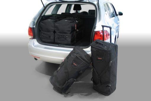 Pack de 6 sacs de voyage sur-mesure pour Volkswagen Golf VI Variant (5K) (de 2009 à 2013) - Gamme Classique