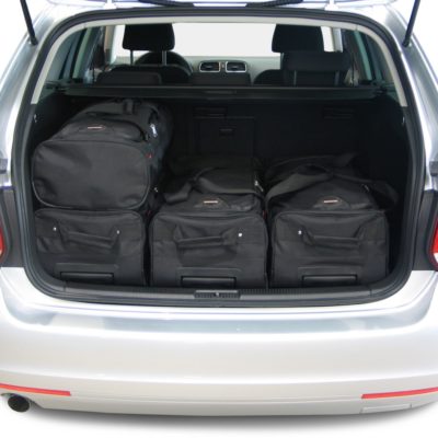 Pack de 6 sacs de voyage sur-mesure pour Volkswagen Golf VI Variant (5K) (de 2009 à 2013) - Gamme Classique