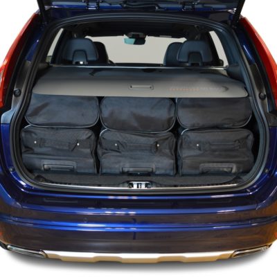 Pack de 6 sacs de voyage sur-mesure pour Volvo XC60 I (de 2008 à 2017) - Gamme Classique