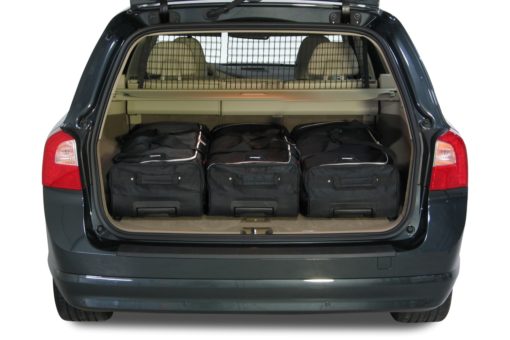 Pack de 6 sacs de voyage sur-mesure pour Volvo V70 (P24) (de 2007 à 2016) - Gamme Classique