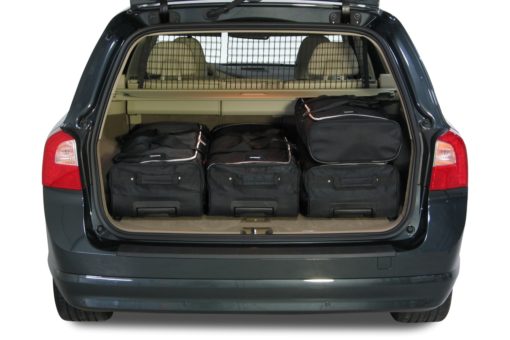 Pack de 6 sacs de voyage sur-mesure pour Volvo V70 (P24) (de 2007 à 2016) - Gamme Classique