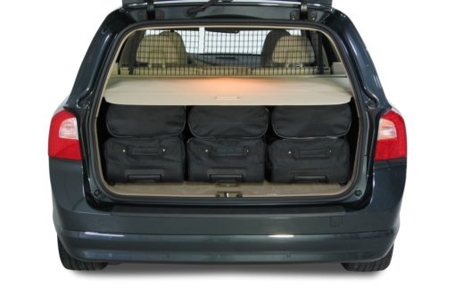 Pack de 6 sacs de voyage sur-mesure pour Volvo V70 (P24) (de 2007 à 2016) - Gamme Classique