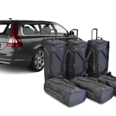 Pack de 6 sacs de voyage sur-mesure pour Volvo V70 (P24) (de 2007 à 2016) - Gamme Pro.Line