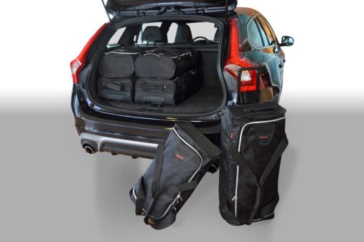 Pack de 6 sacs de voyage sur-mesure pour Volvo V60 I (de 2010 à 2018) - Gamme Classique